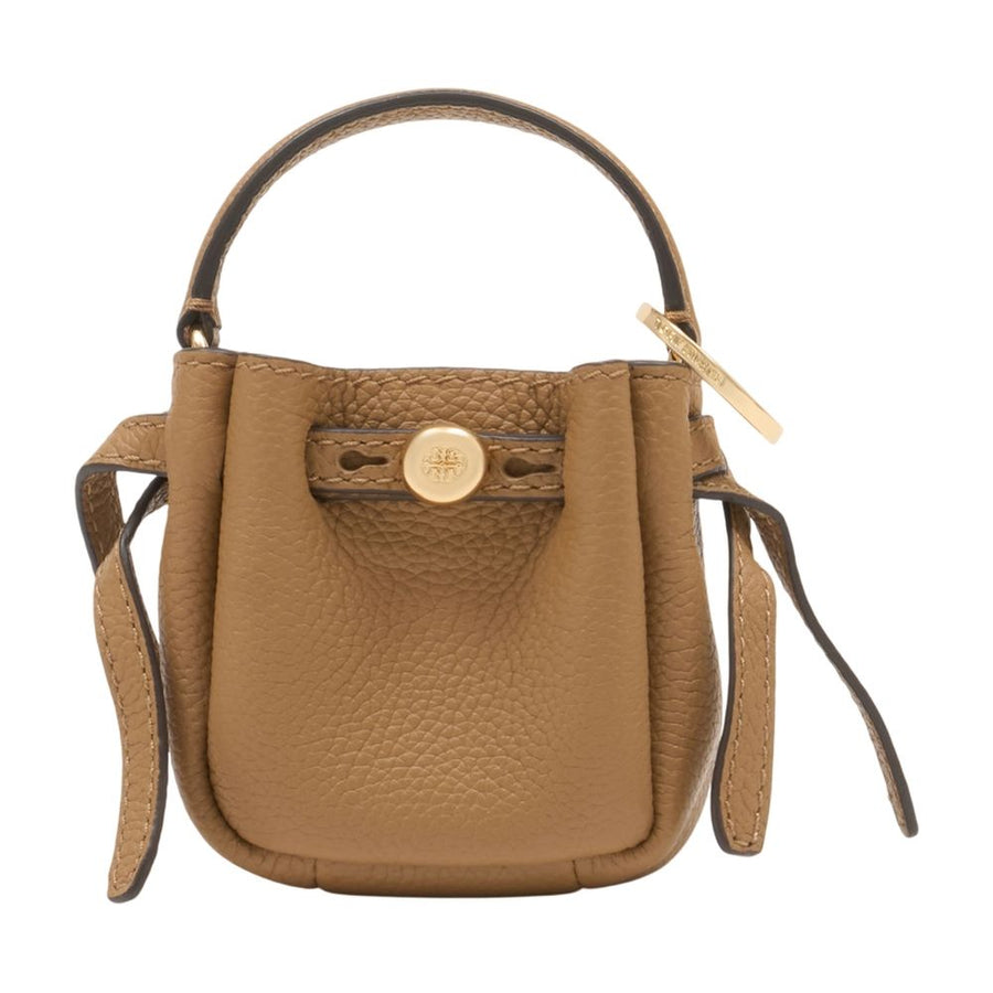 Tory Burch Cowhide bucket bag in beige