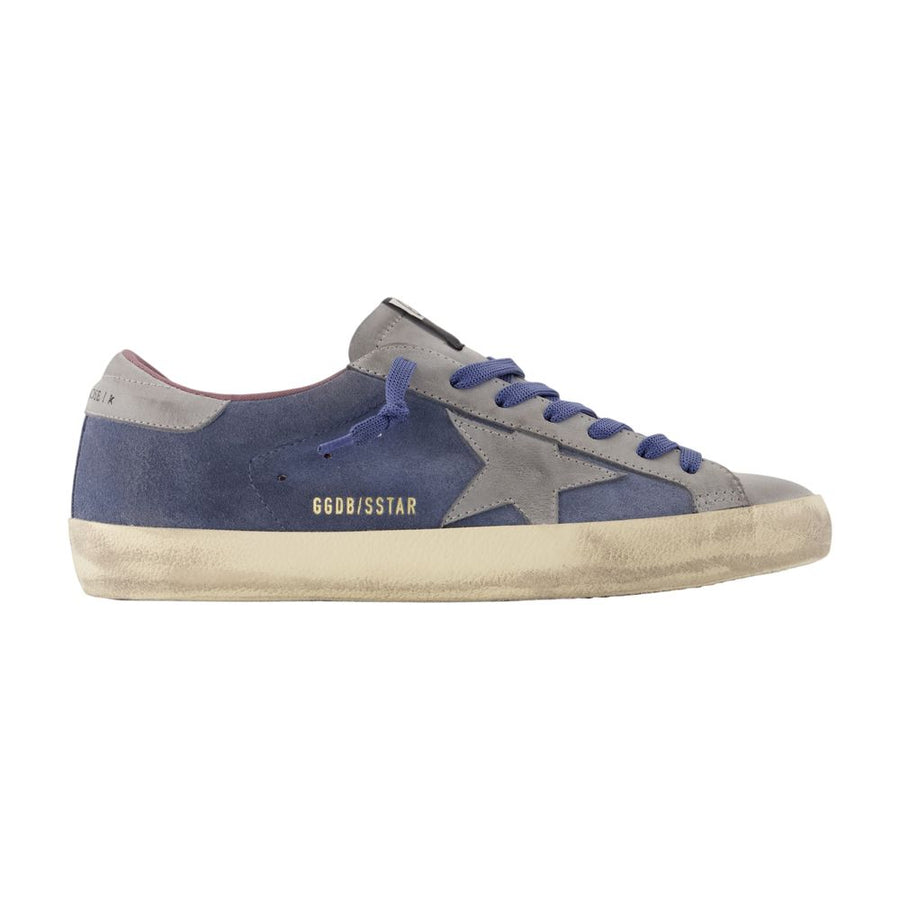 Golden Goose Deluxe Brand Calfskin sneaker in blue