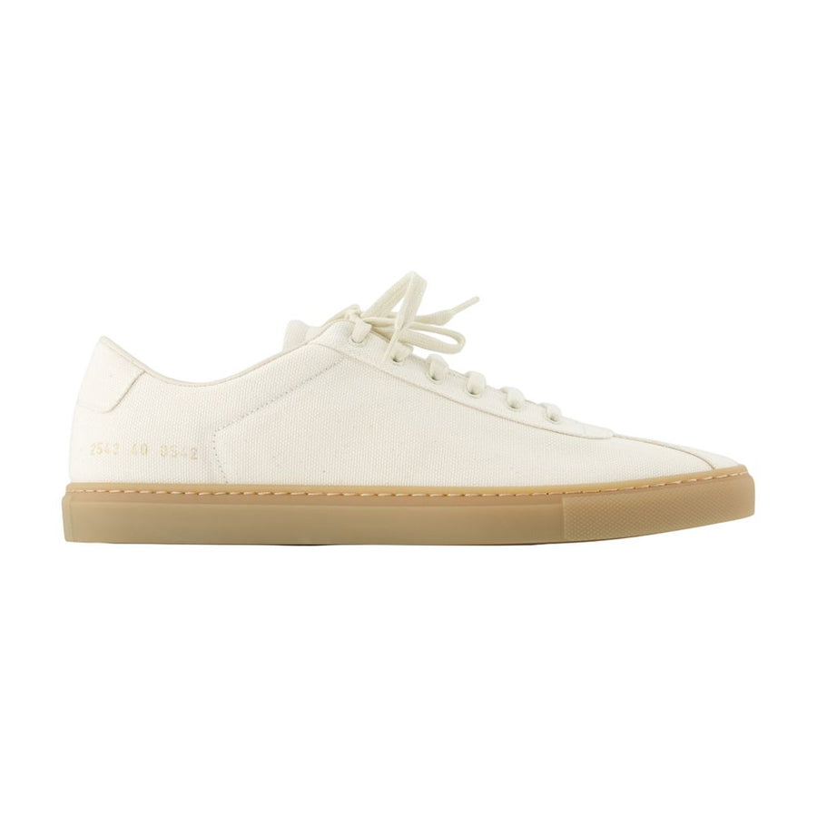 Common Projects Canvas sneaker in beige
