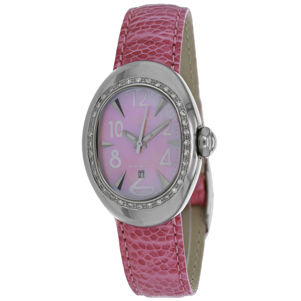 Locman Stainless steel case watch in pink