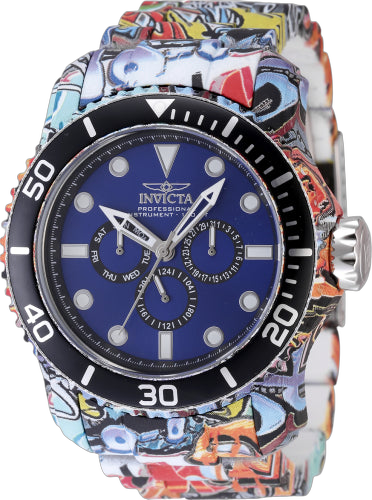 Invicta watch in multicolor