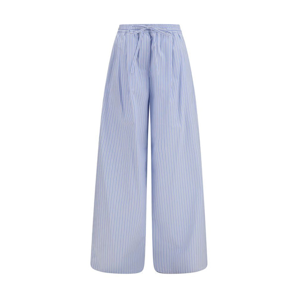 Dolce & Gabbana 100% Cotton trousers in blue