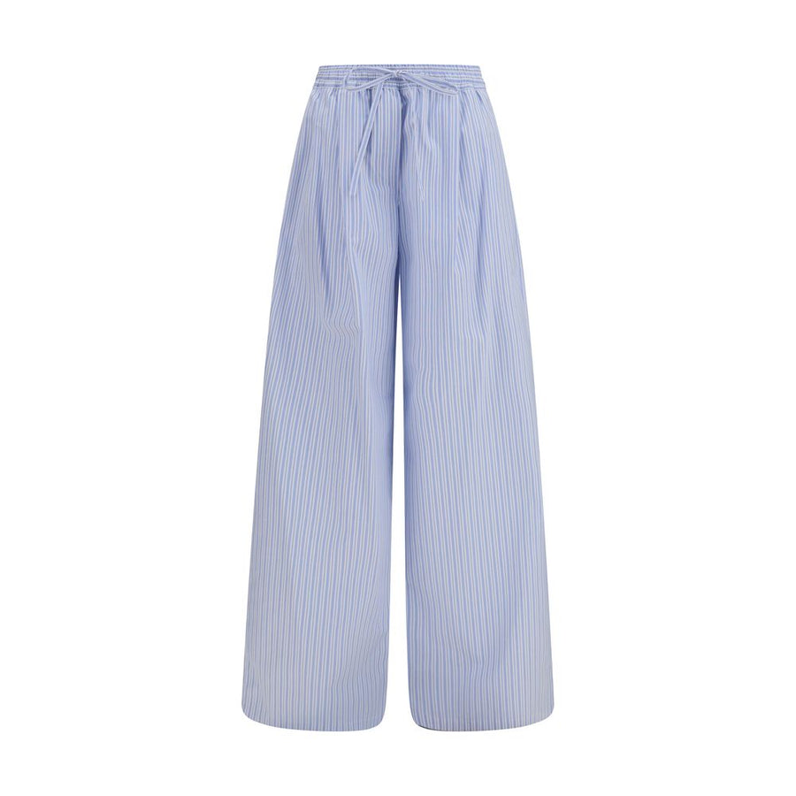 Dolce & Gabbana 100% Cotton trousers in blue