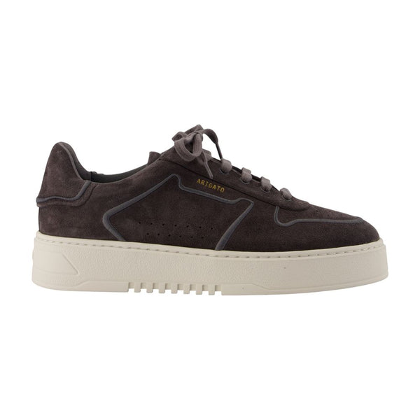Axel Arigato Calfskin suede sneaker in gray