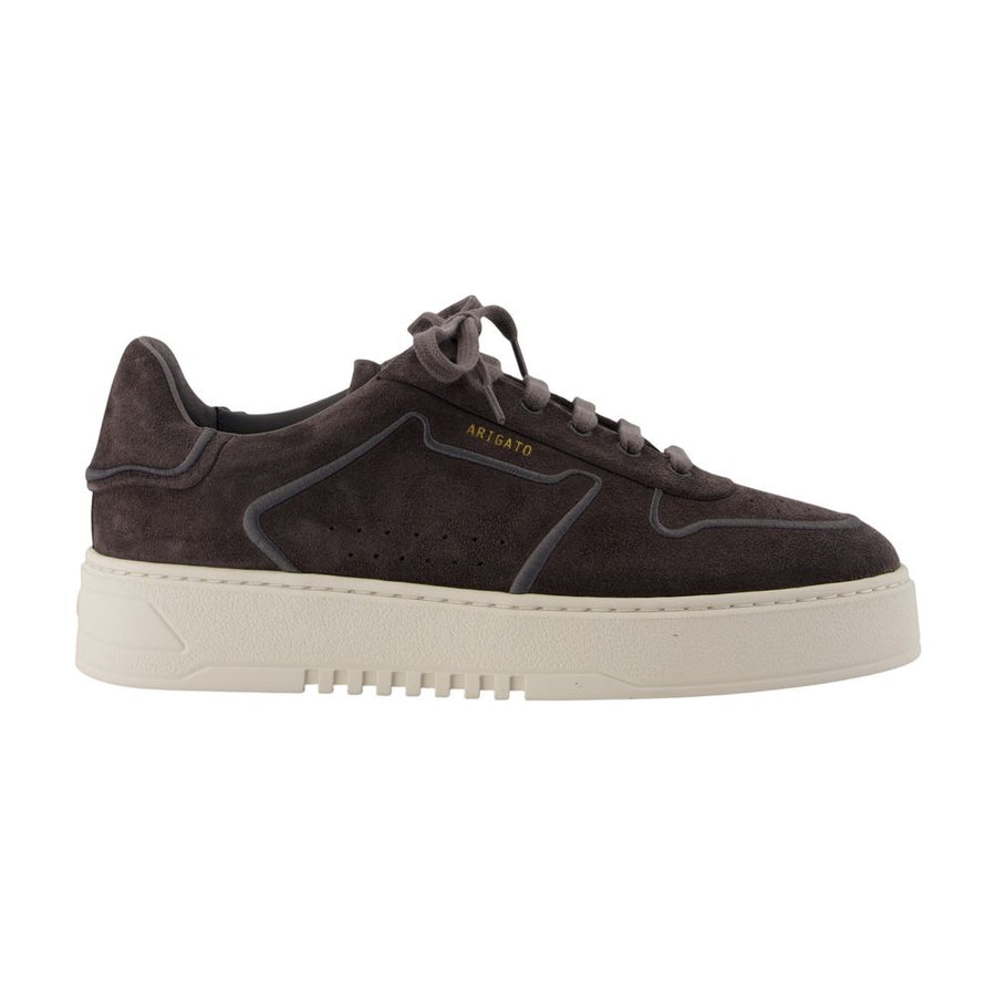 Axel Arigato Calfskin suede sneaker in gray