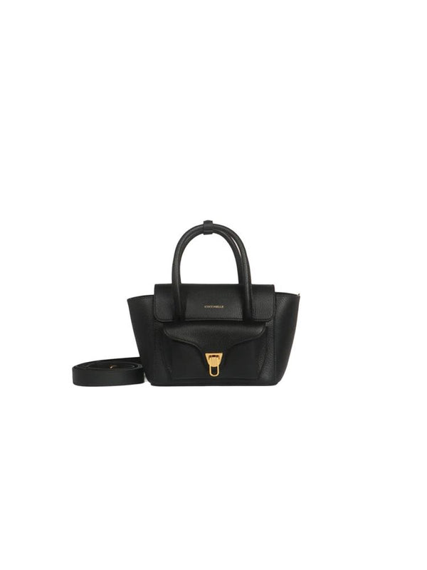 Coccinelle 100% Cowhide top handle bag in black