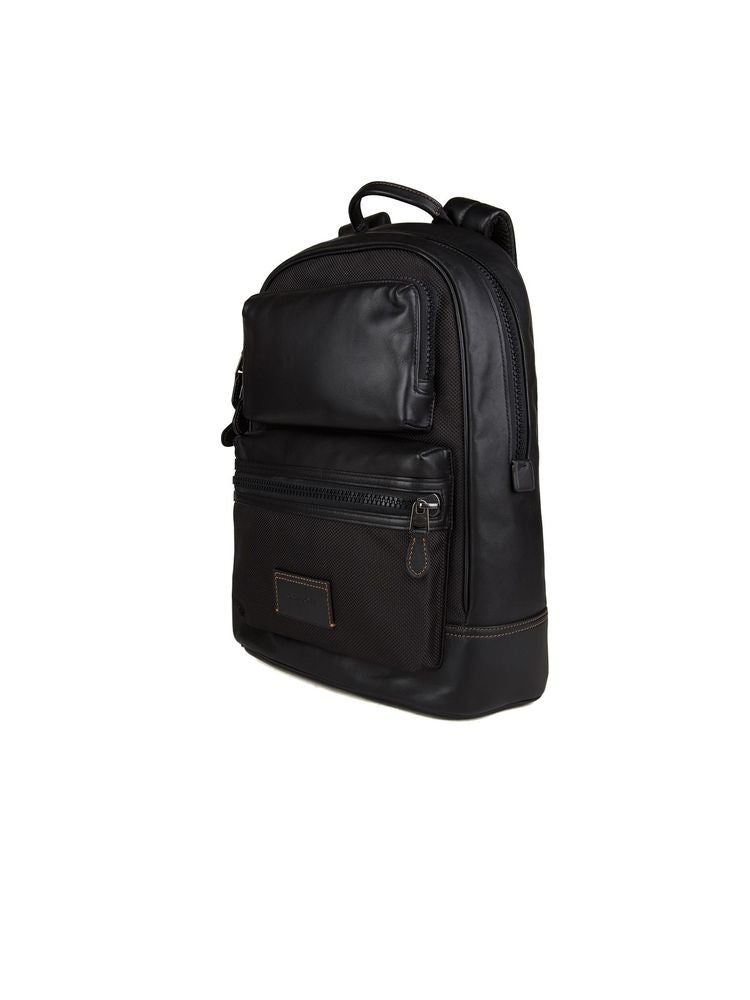 Coach 100% Leather backpack in black