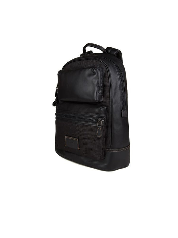 Coach 100% Leather backpack in black