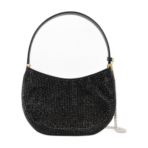 Magda Butrym strass hobo bag in black