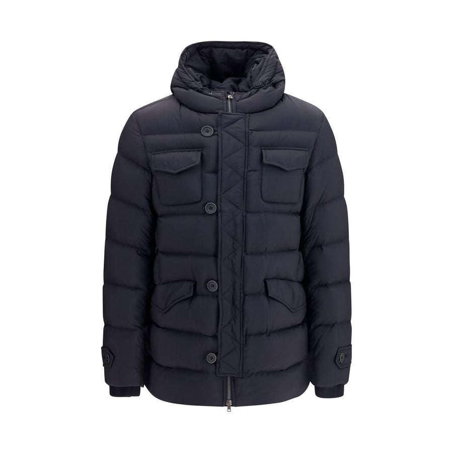 Herno OUTER 100% Polyester INNER 100% Goose Down down jacket in black