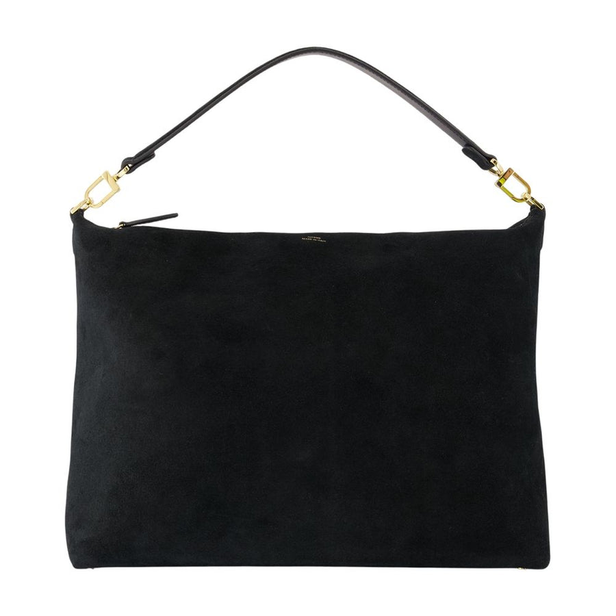 Toteme Calfskin shoulder bag in black