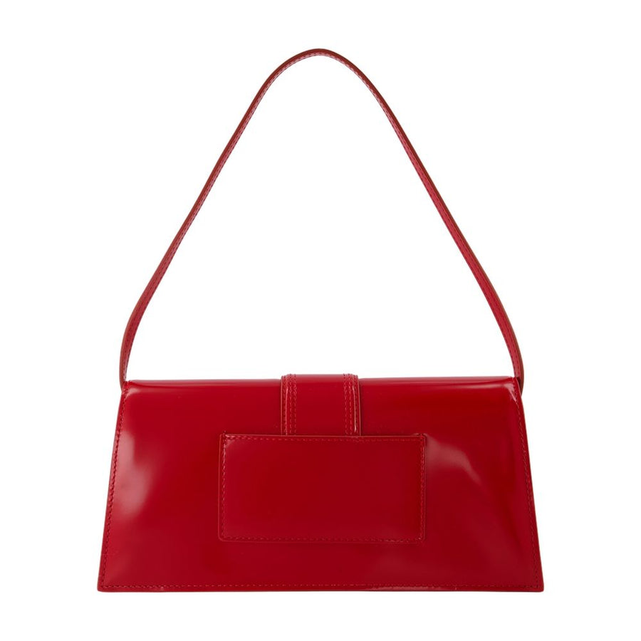 Jacquemus calfskin shoulder bag in red
