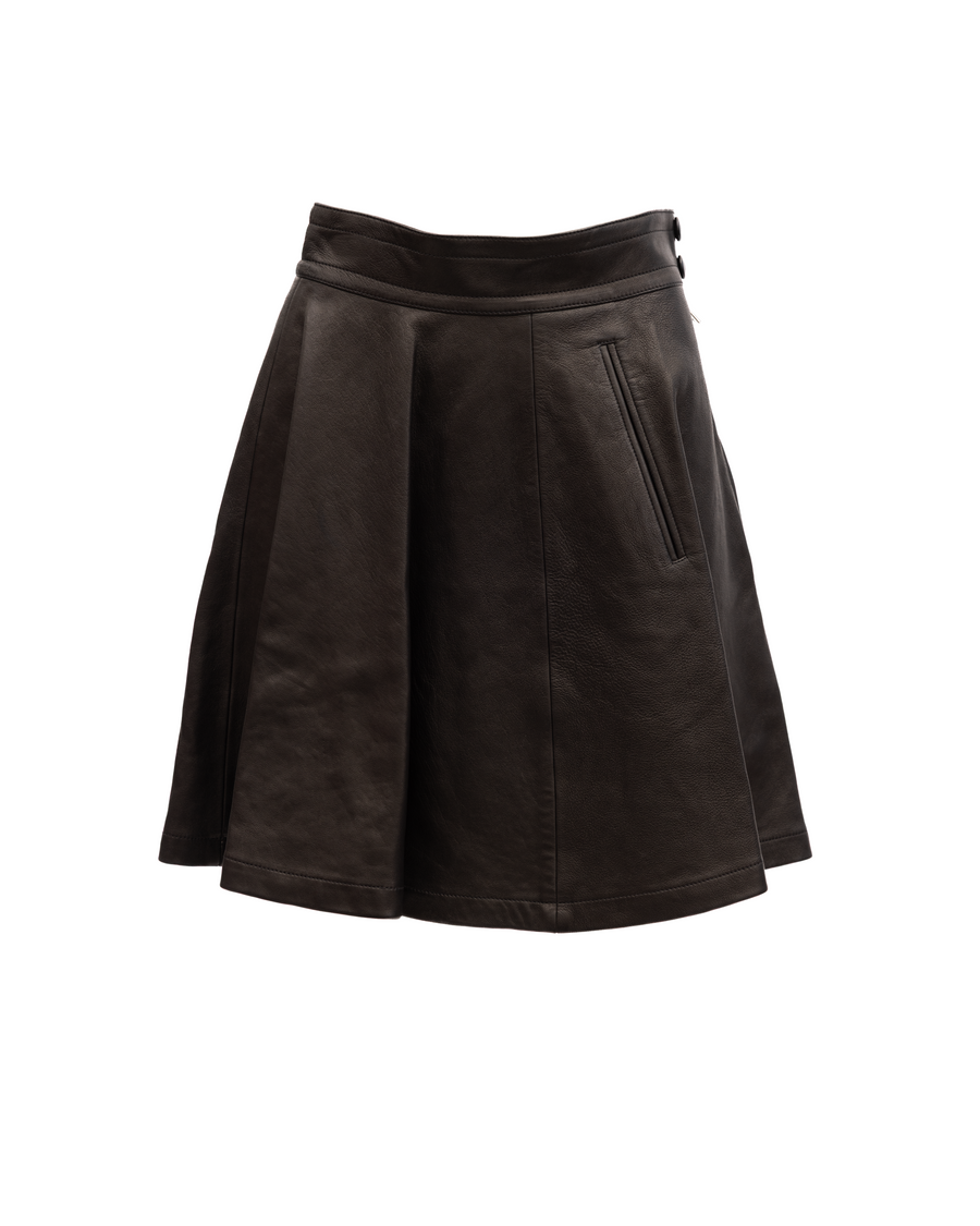 Midi Black Skirt