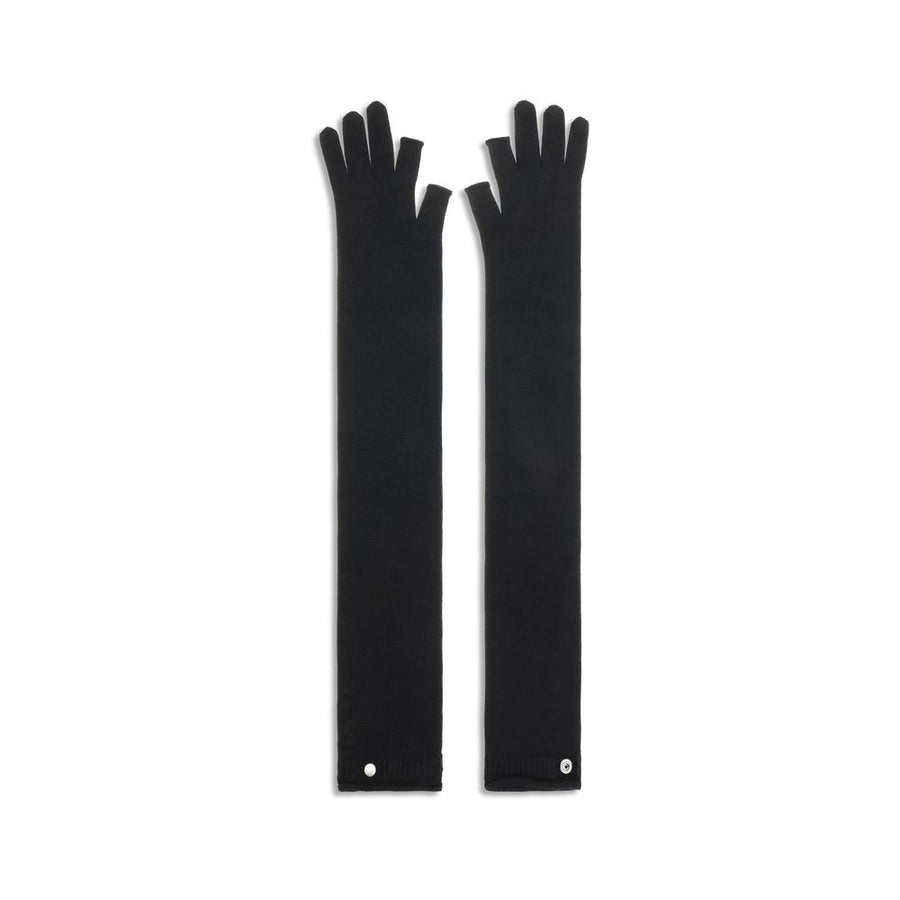 Black Wool Oves Aries Gloves
