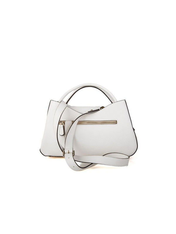 Guess 100% Polyurethane shoulder bag in white