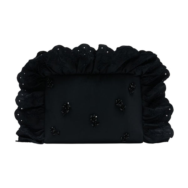 Simone Rocha Synthetic clutch in black