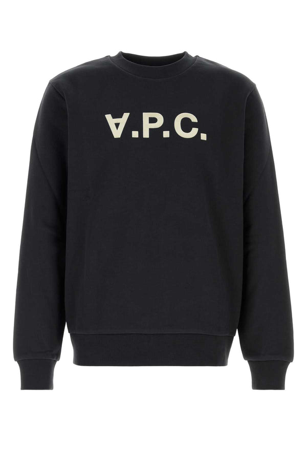 A.P.C. Standard 95% Cotton sweatshirt in black