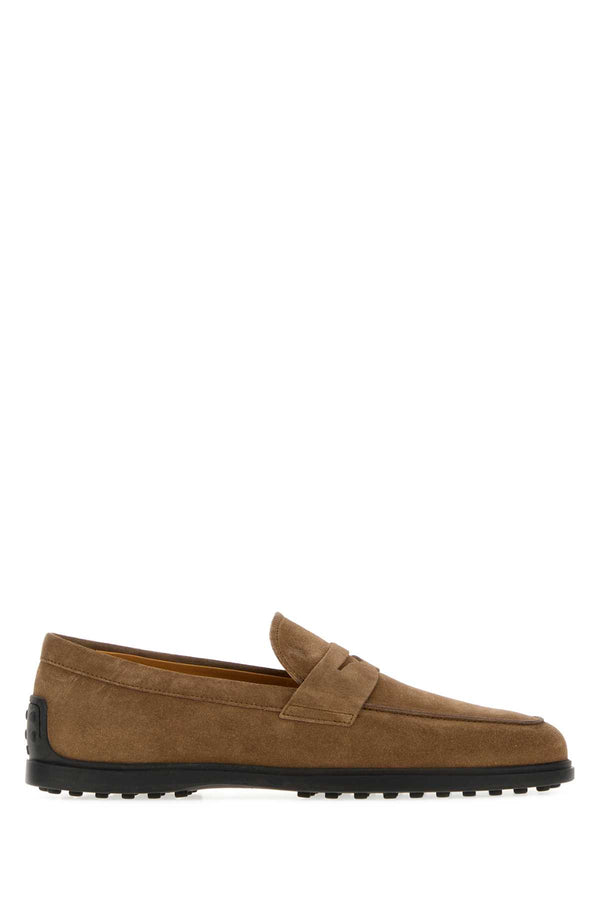 Biscuit Suede Loafers Nocechiaro Mocassini