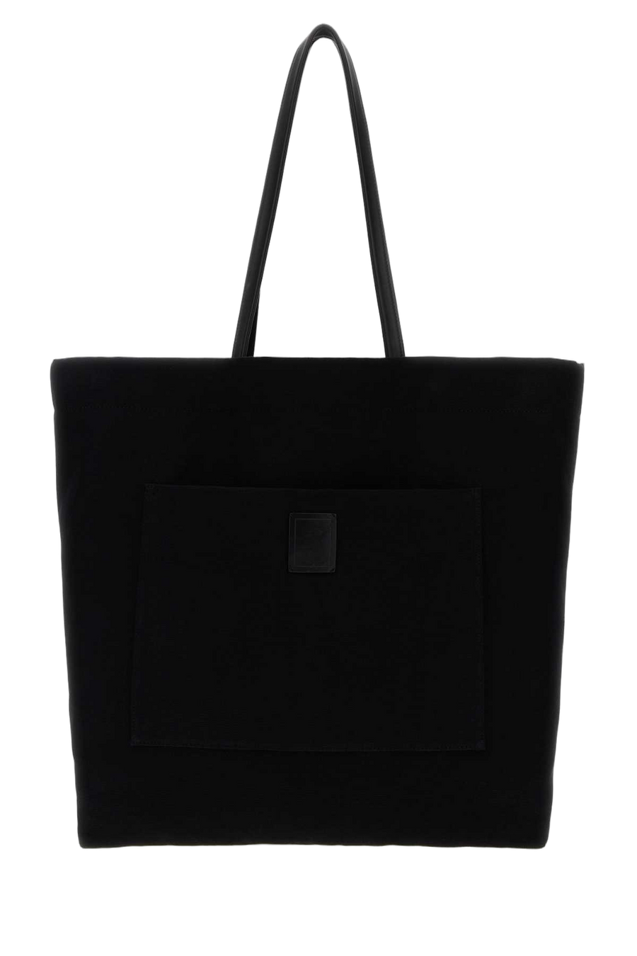 The Row Exterior: 100% Cotton tote bag in black