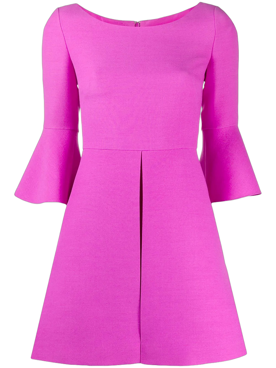 Valentino Virgin wool-silk blend dress in pink
