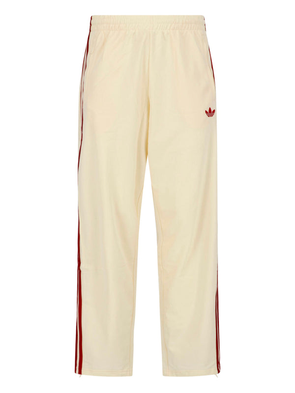 Adidas 100% Recycled Polyester trousers in cream
