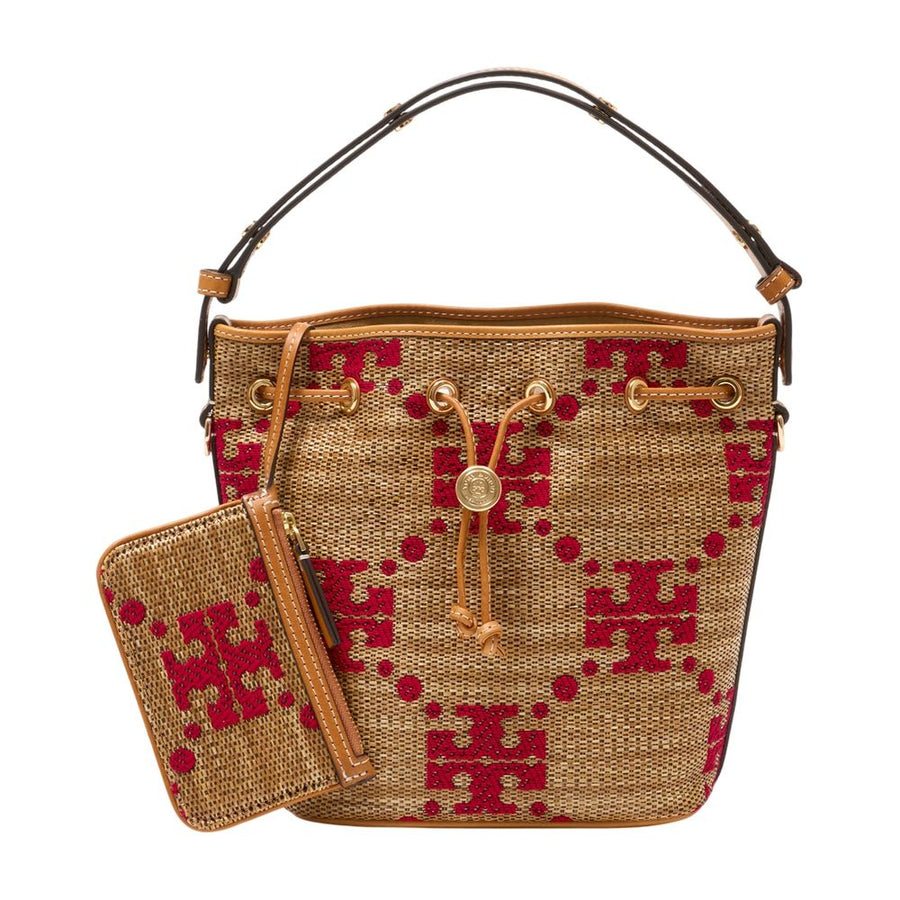 Tory Burch Synthetic shoulder bag in beige