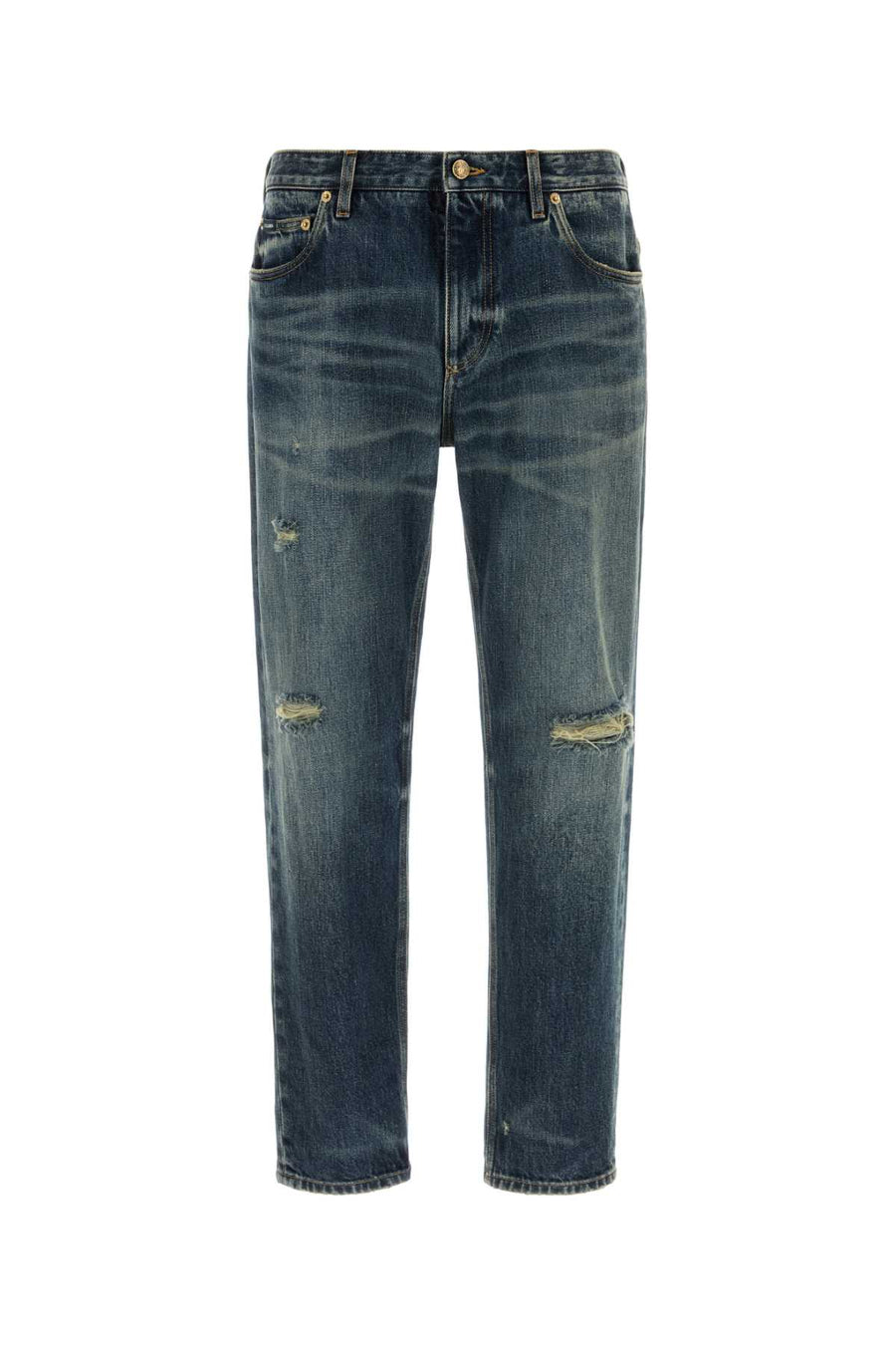 Denim Jeans Varianteabbinata Exterior: Cotton