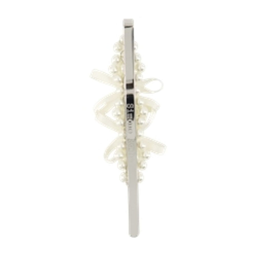 Simone Rocha Resin hair clip in white