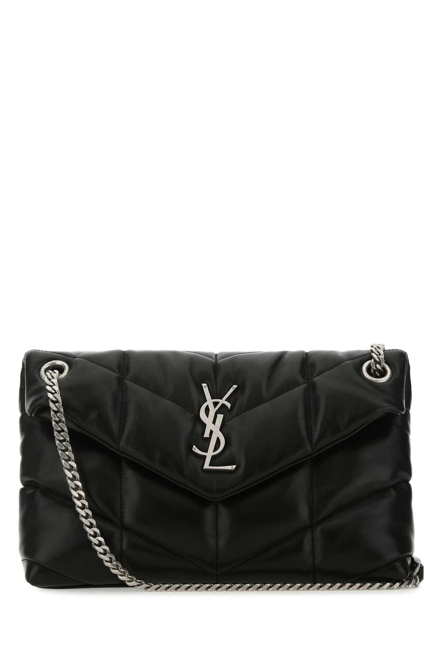 Black Nappa Leather Small Puffer Shoulder Bag 1000 Borse A Tracolla