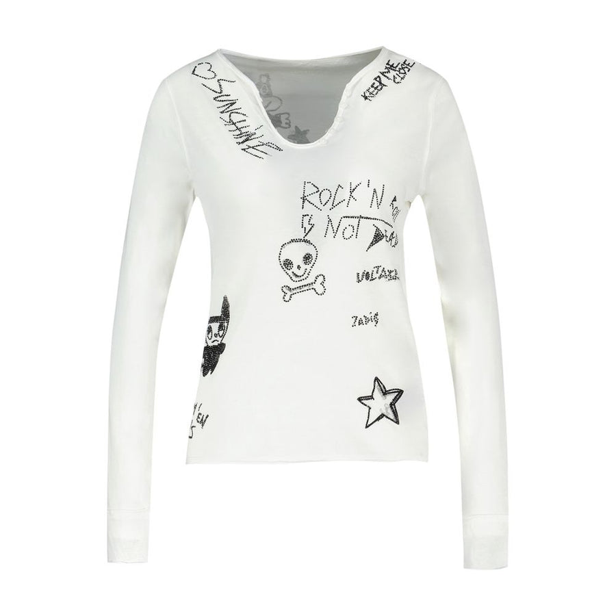 Zadig & Voltaire Cotton t-shirt in white