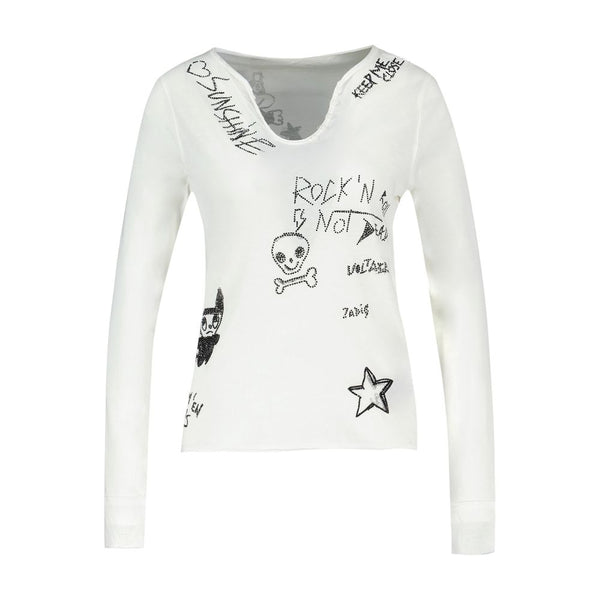Zadig & Voltaire Cotton t-shirt in white