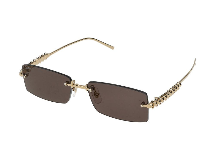 Cartier CT0604S Metal sunglasses in gold