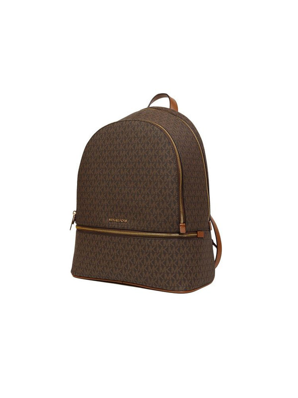 Michael Kors 100% Polyvinyl Chloride backpack in brown