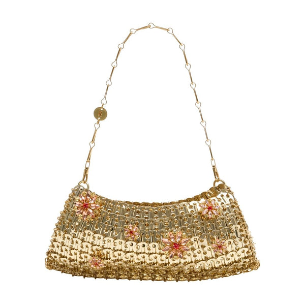 Rabanne Metal shoulder bag in gold