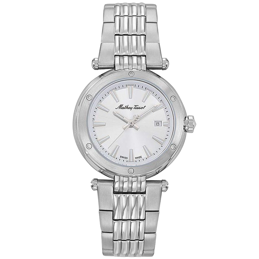 Mathey Tissot Stainless steel watch in silver