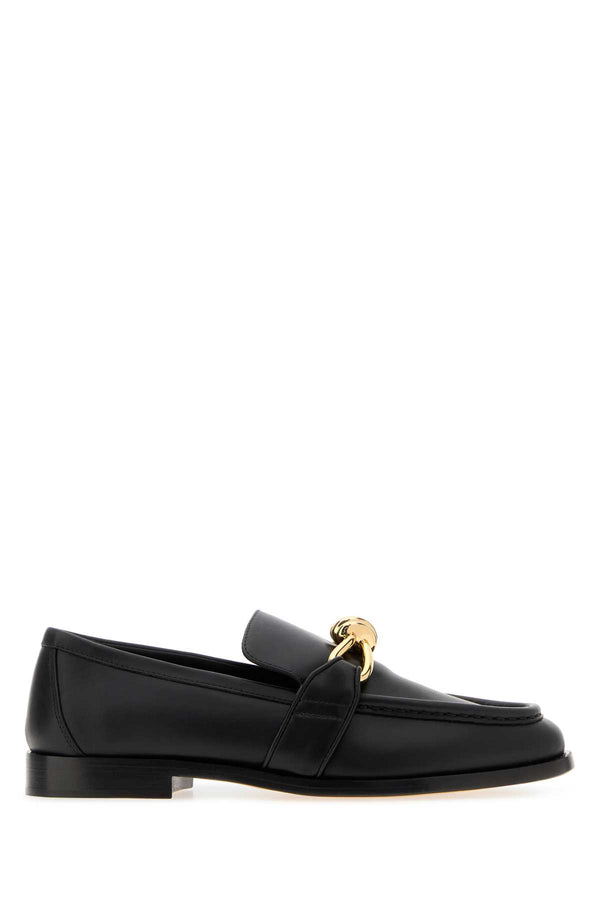 Black Leather Astaire Loafers Mocassini