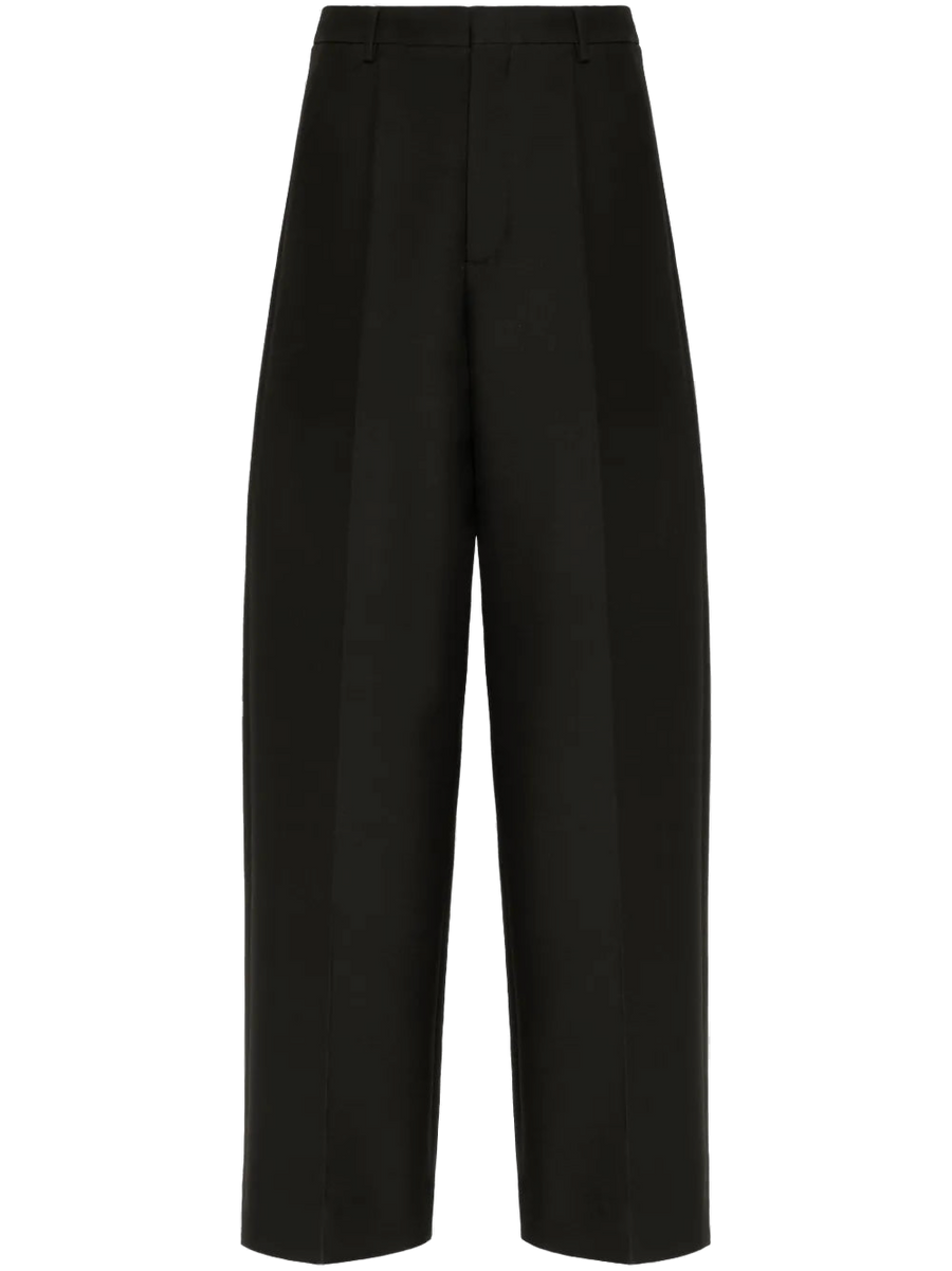 Valentino Virgin wool blend trousers in black
