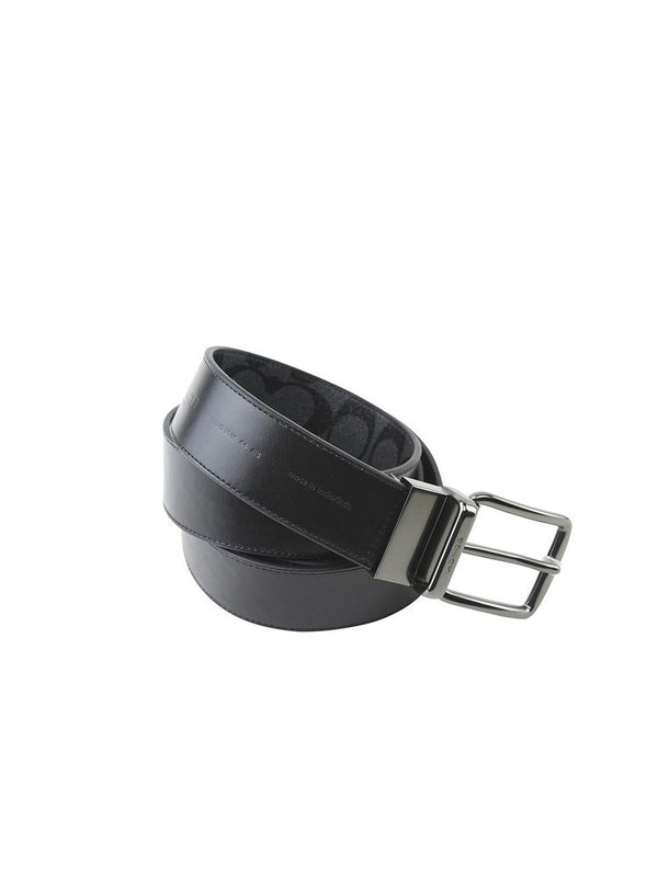 Coach 100% Leather belt in black