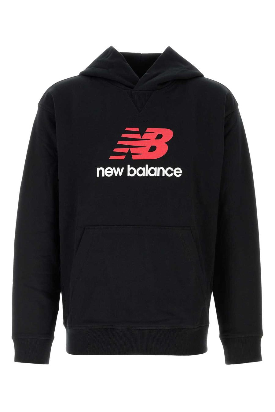 Black Cotton Sweatshirt Exterior: Felpe