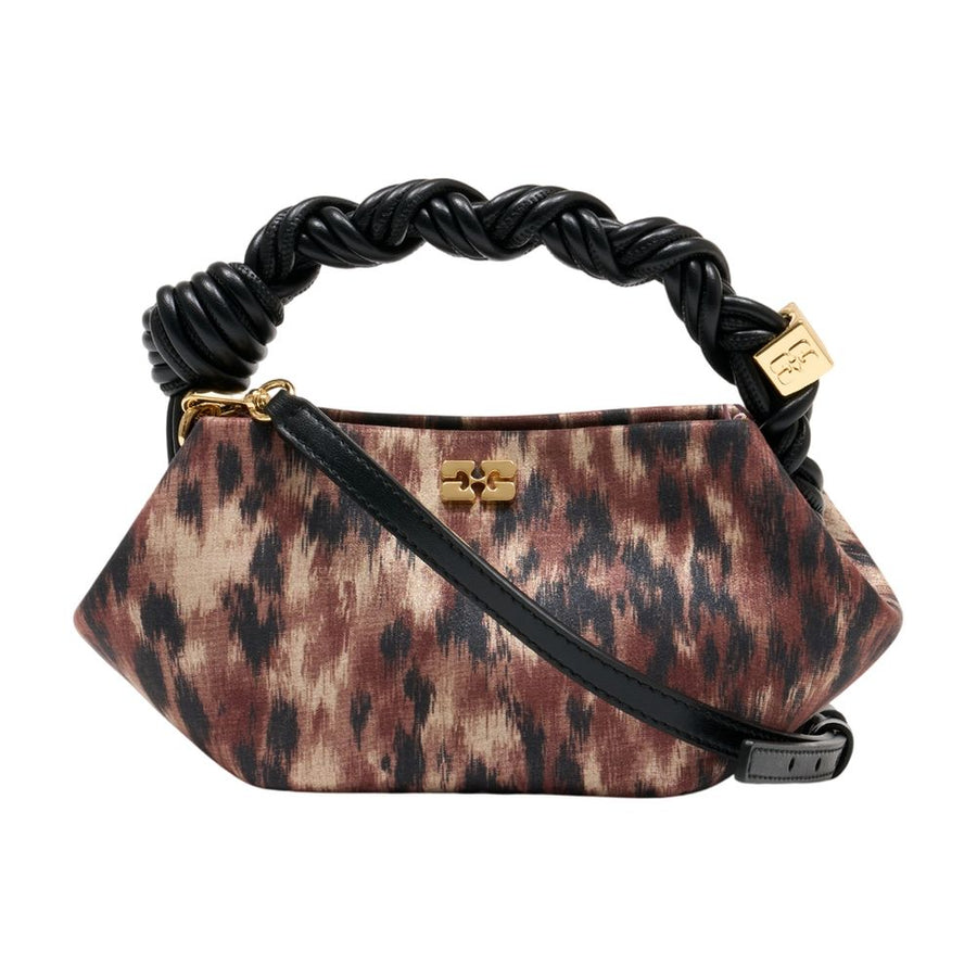 Ganni Synthetic shoulder bag in brown