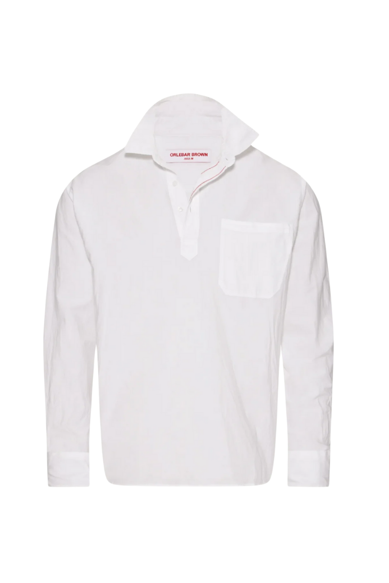 Orlebar Brown 100% Cotton shirt in white