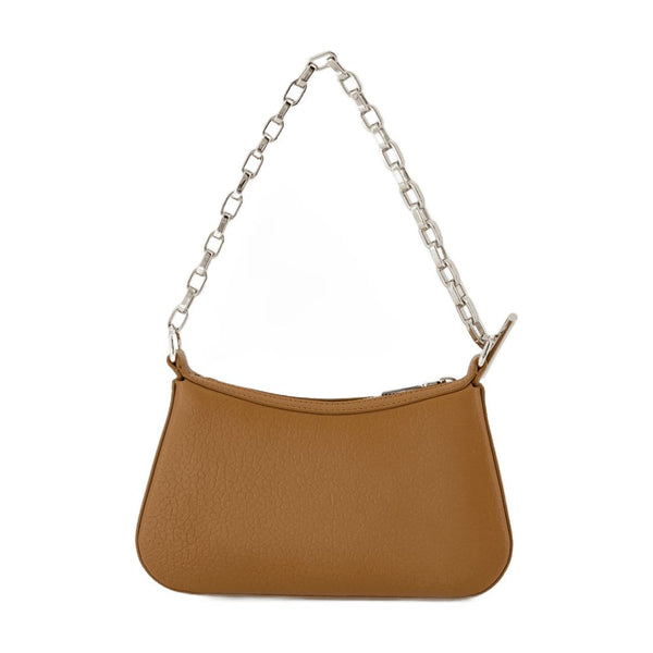 Alexander McQueen lambskin shoulder bag in brown