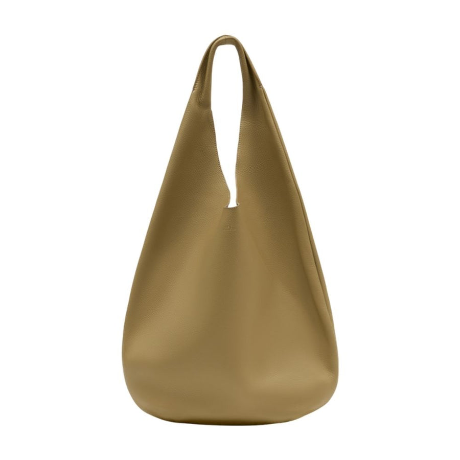 A.P.C. Calfskin shoulder bag in beige