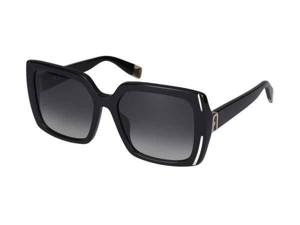 Furla SFU707 Acetate sunglasses in black