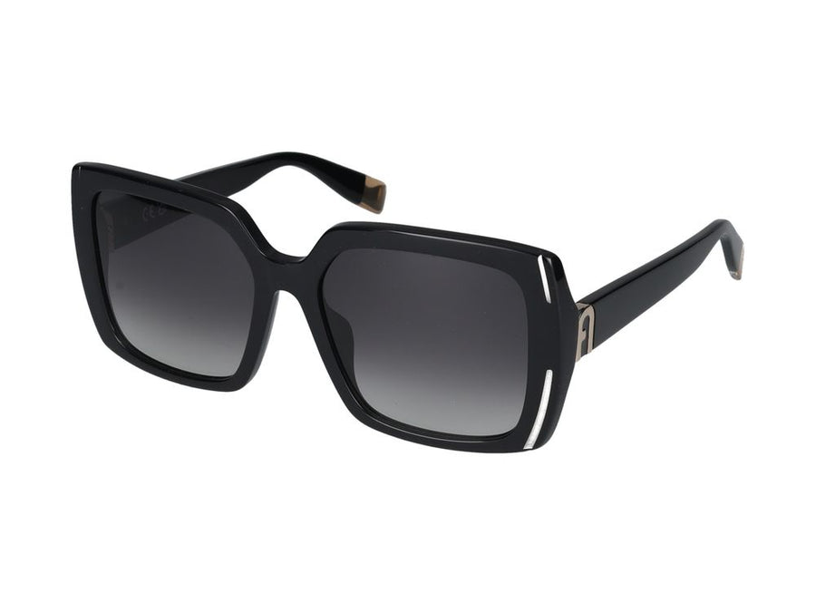 Furla SFU707 Acetate sunglasses in black