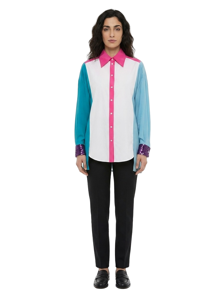 Blue Cotton Shirt