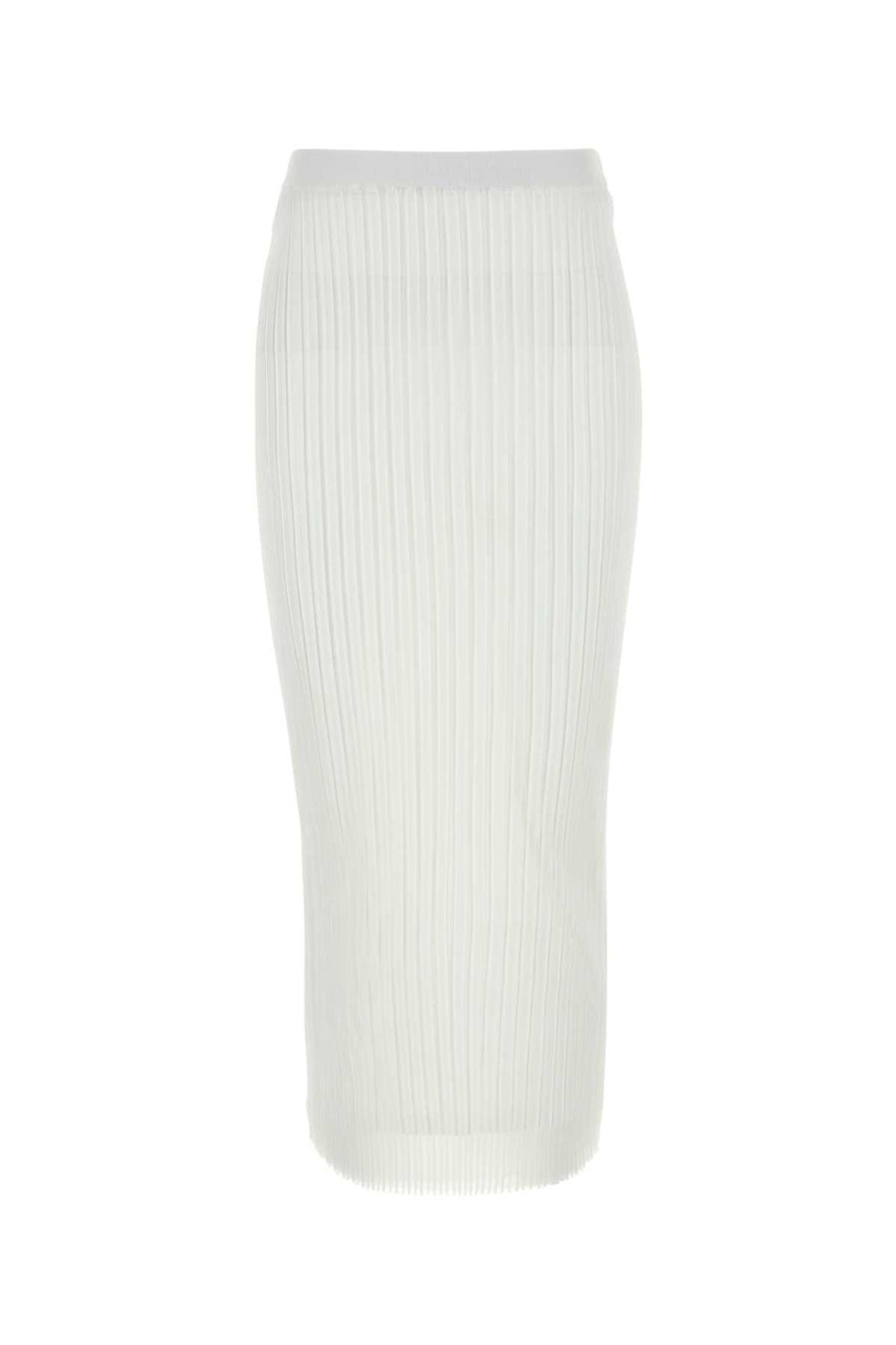 Sportmax Exterior: 70% Nylon 30% Polyester; Lining: 100% Fabric skirt in white