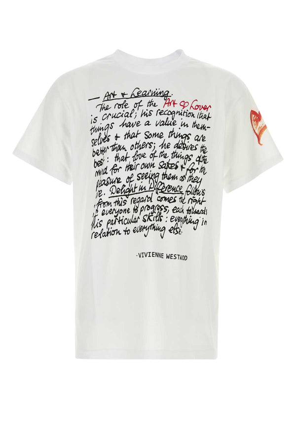 Vivienne Westwood Heart 100% Cotton t-shirt in white