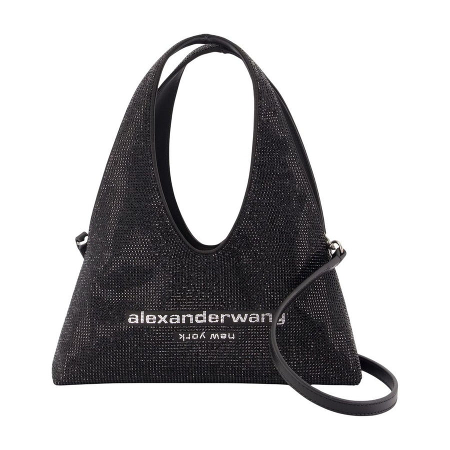 Pike Mini Shoulder Bag - Alexander Wang Synthetic Black / Shoulder-hobo-bags