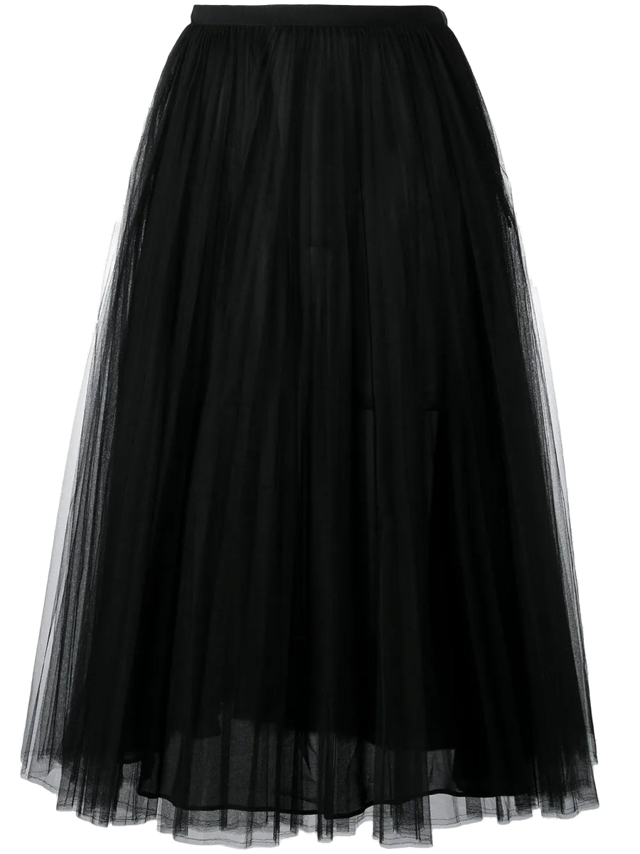 Valentino Tulle skirt in black